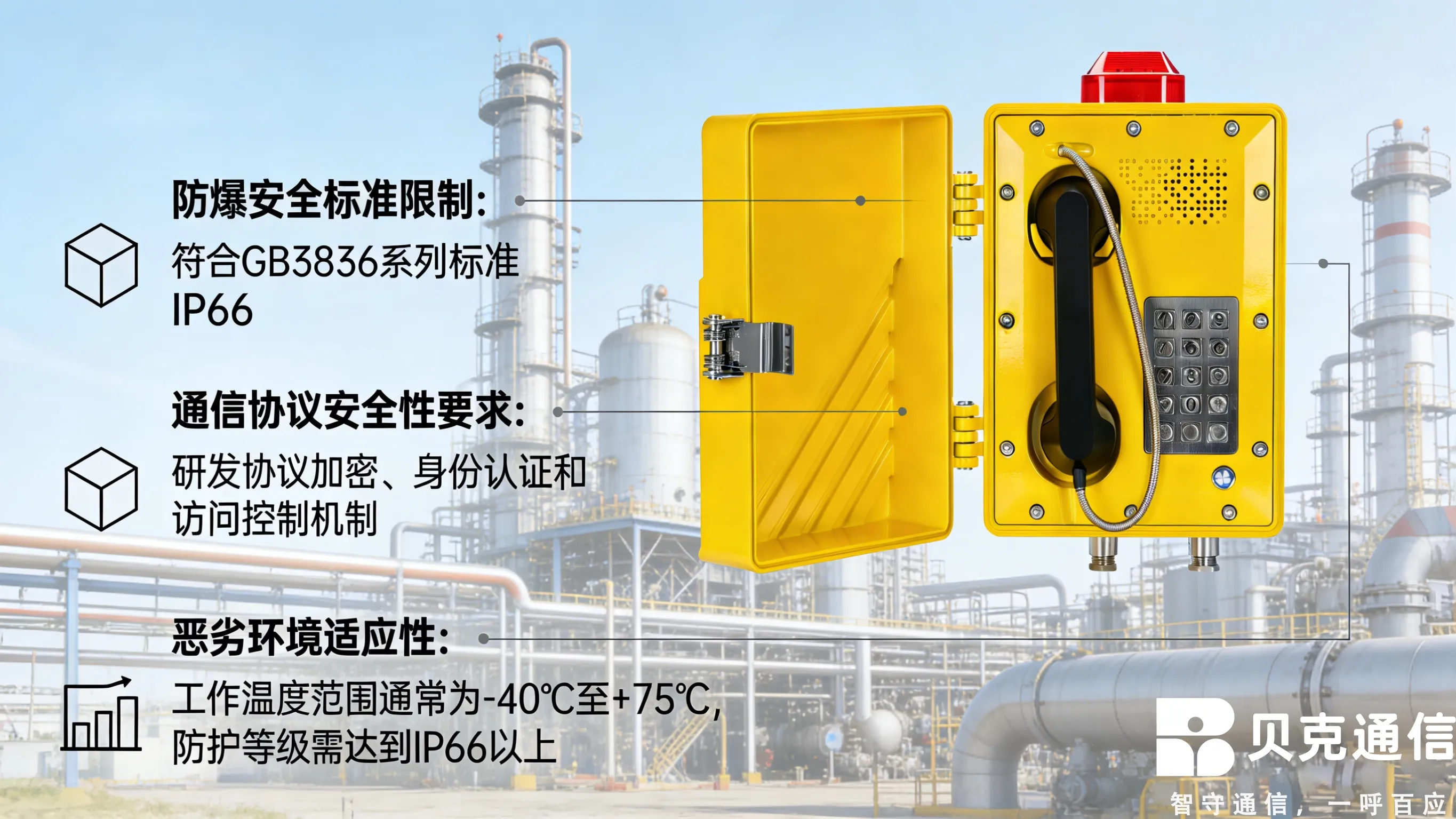 Becke Telcomの防爆パブリックアドレスコールステーションのサイバーセキュリティとデータ保護対策