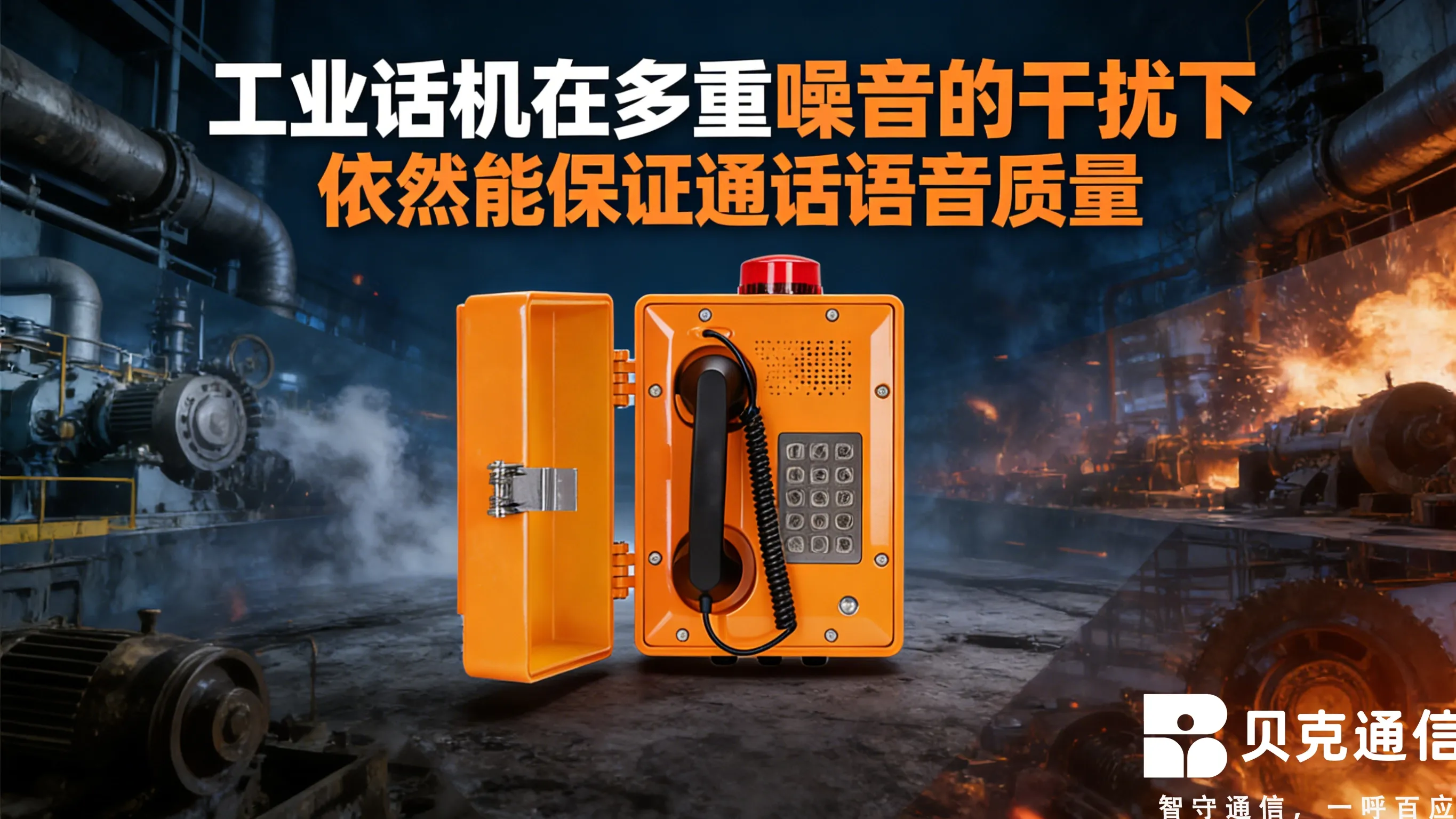 防爆電話は、産業用音声の明瞭さと体験を向上させます