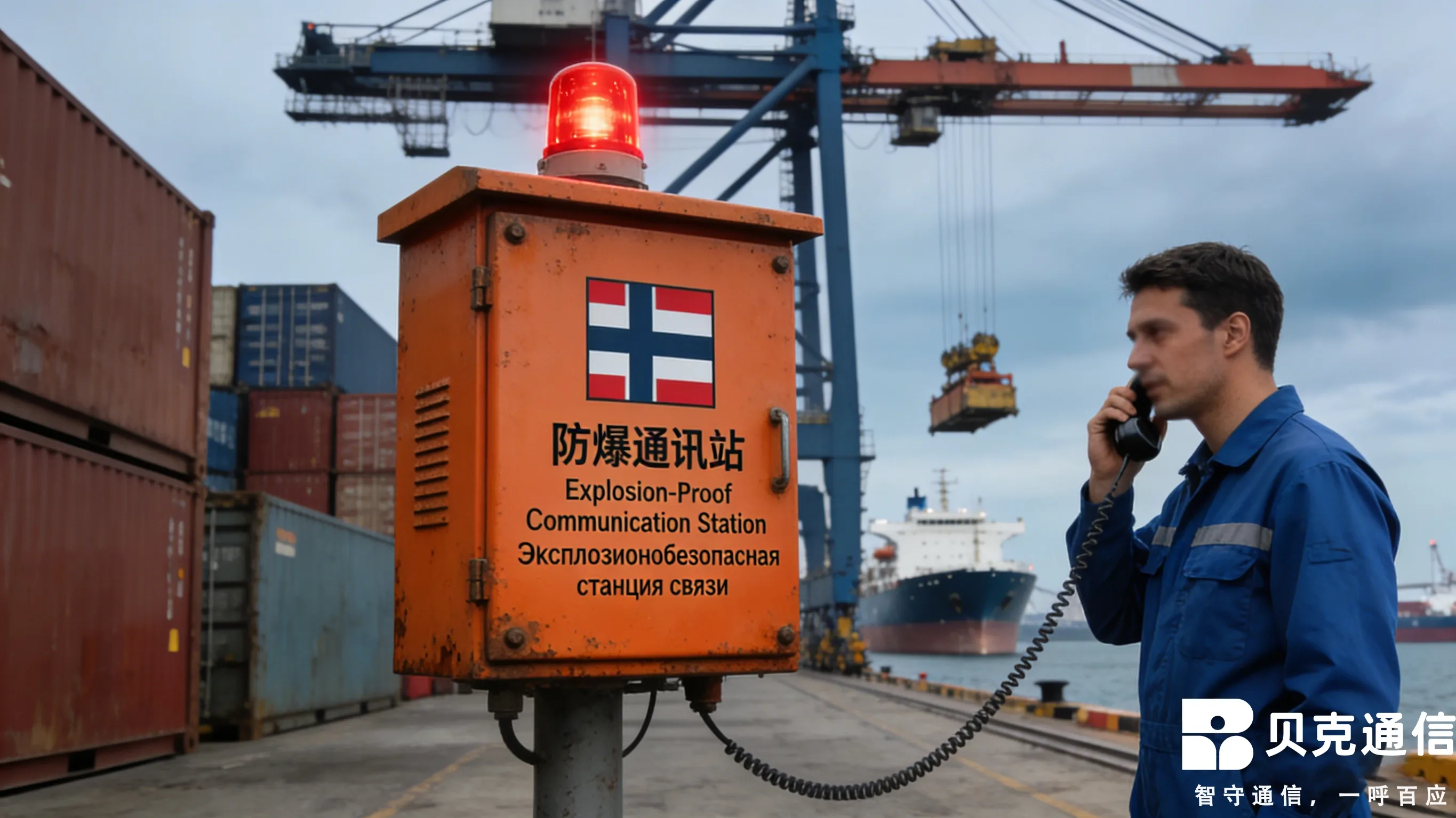 Explosion-proof public address call station supports multi-language applications